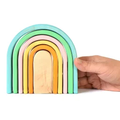 Wooden Arches - Pastel