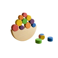 Wooden Balance Game - Rainbow