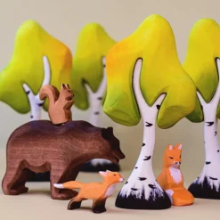 Wooden Birch Tree - Small