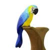 Wooden Blue Macaw
