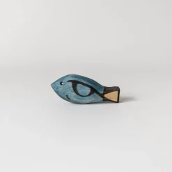 Wooden Blue Tang Fish