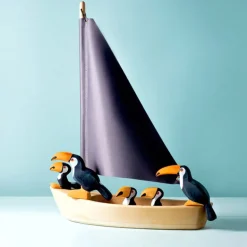 Wooden Boat - Anthracite
