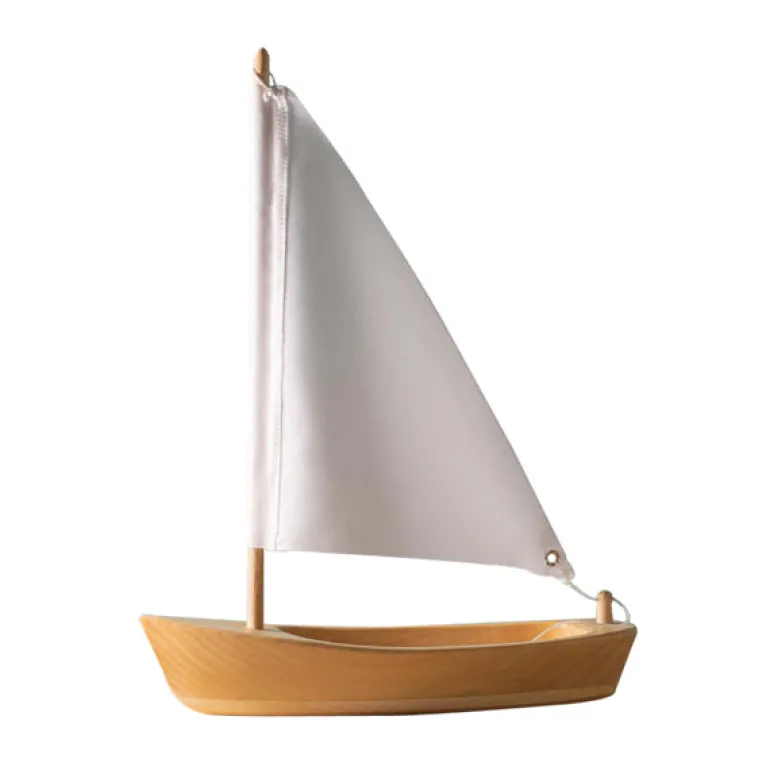 Wooden Boat - White