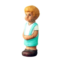 Wooden Boy Figure