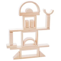 Wooden Building Blocks - Pythagoras