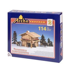 Wooden Building Puzzle - Archa Alpen 2