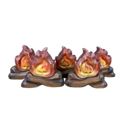 Wooden Camp Fire