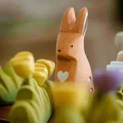 Wooden Careful Rabbit
