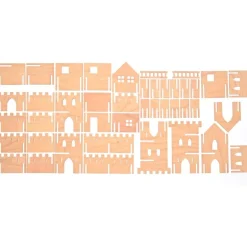 Wooden Castle - Extra Large Set