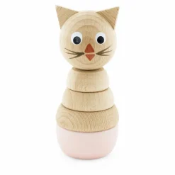 Wooden Cat Stacking Puzzle - Victoria