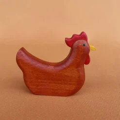 Wooden Chicken - Laying