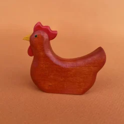 Wooden Chicken - Laying