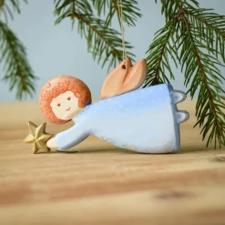Wooden Christmas Tree Decoration - Angel