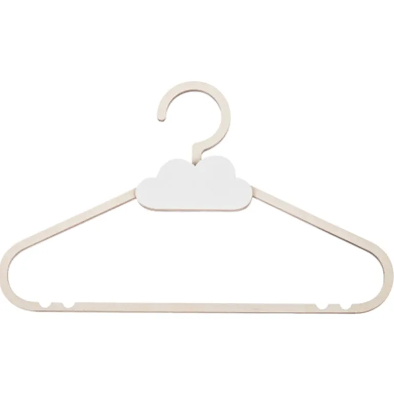 Wooden Clothes Hanger - Cloud