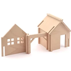 Wooden Cottage - Small Set