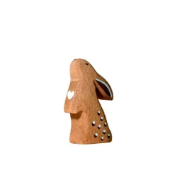 Wooden Curious Rabbit