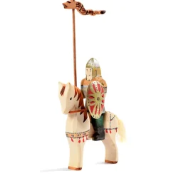 Wooden Dacian Knight & Steed Set