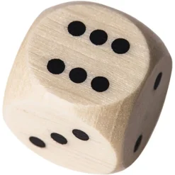 Wooden Dice Set - 5