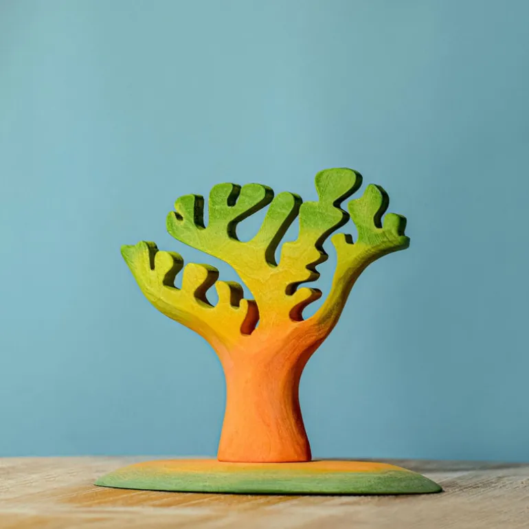 Wooden Dinosaur Trees - Set of 2