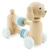 Wooden Dog With Beads - Layla