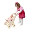 Wooden Dolls Stroller