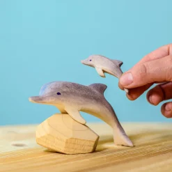 Wooden Dolphin - Calf