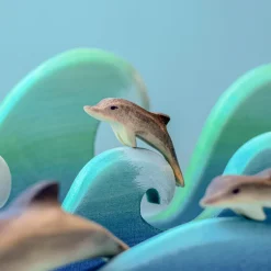 Wooden Dolphin - Calf