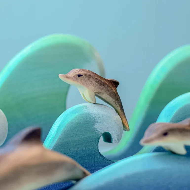 Wooden Dolphin - Calf