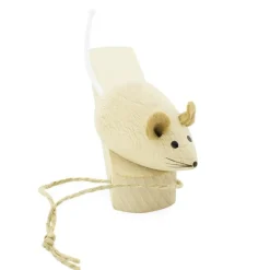 Wooden Door Stopper - Mouse
