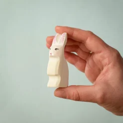 Wooden Easter Rabbit - Careful