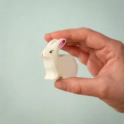 Wooden Easter Rabbit - Sitting