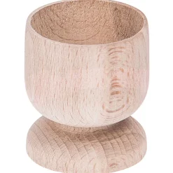 Wooden Egg With Cup Set