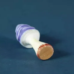 Wooden Fairytale Mushroom - Purple