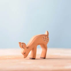 Wooden Fawn - Eating