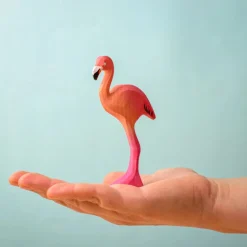 Wooden Flamingo