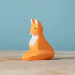 Wooden Fox - Sitting