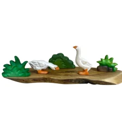 Wooden Geese - Set of 2