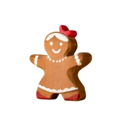 Wooden Gingerbread Cookie - Girl