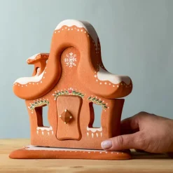 Wooden Gingerbread House