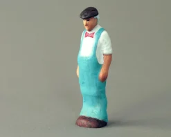 Wooden Grandpa Figure