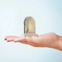 Wooden Gravestones - Set Of 2