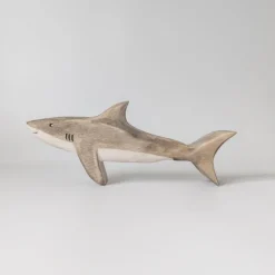 Wooden Great White Shark