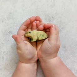Wooden Green Tree Frog