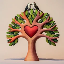 Wooden Heart Tree