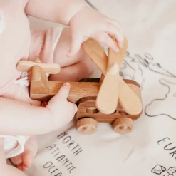 Wooden Helicopter - Adeline