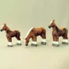 Wooden Horse Family - Set Of 3