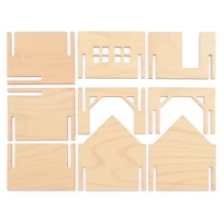 Wooden Houses - Medium Set