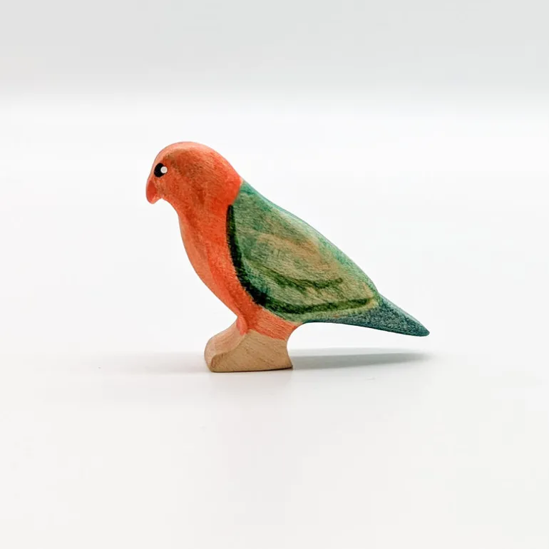 Wooden King Parrot - Male
