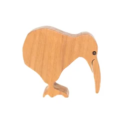 Wooden Kiwi Figure