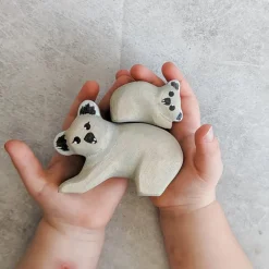 Wooden Koala & Joey Set
